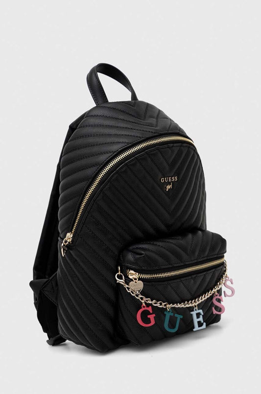 Черна Раница Guess с Изчистен Дизайн