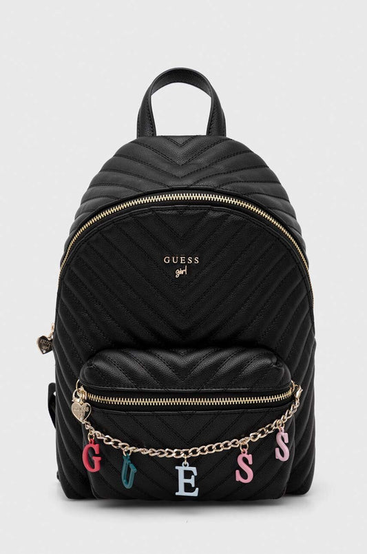 Черна Раница Guess с Изчистен Дизайн