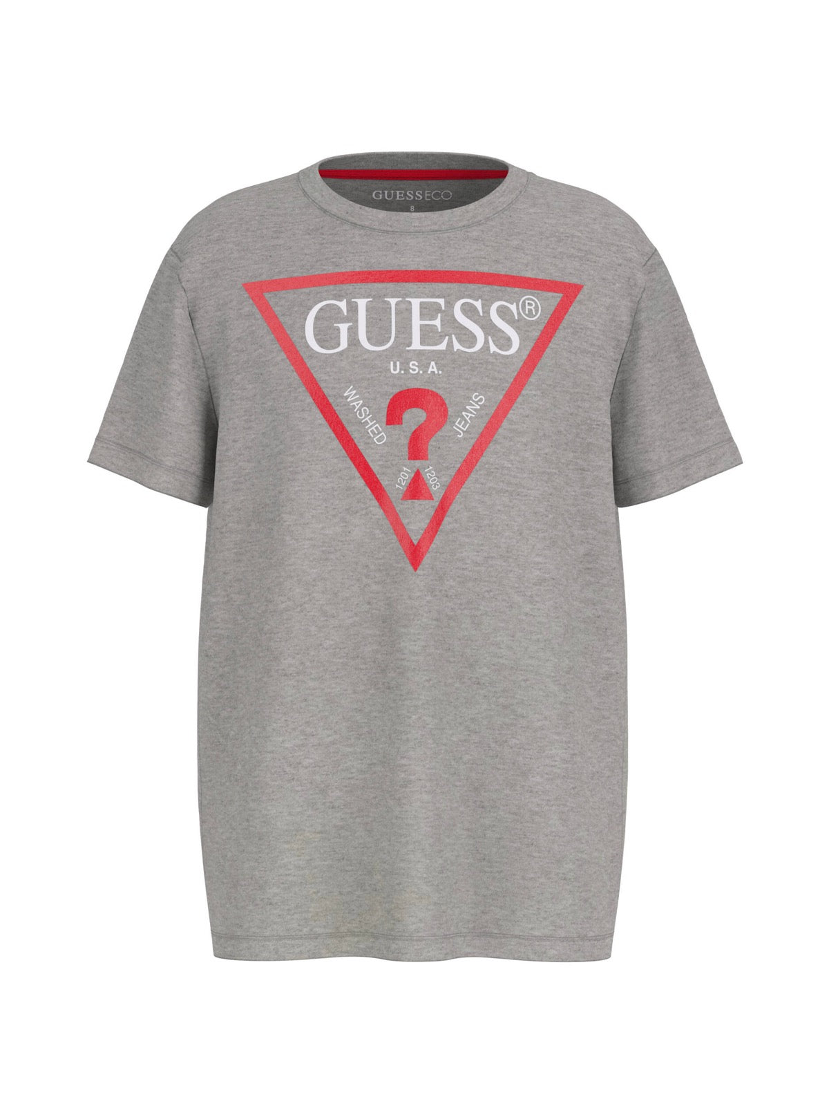 Детска Памучна Тениска Guess за Момче в Сиво