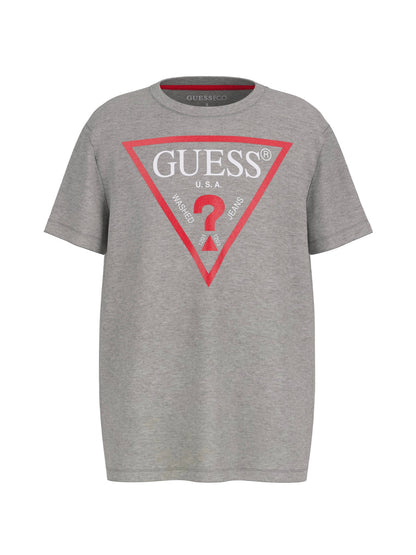 Детска Памучна Тениска Guess за Момче в Сиво