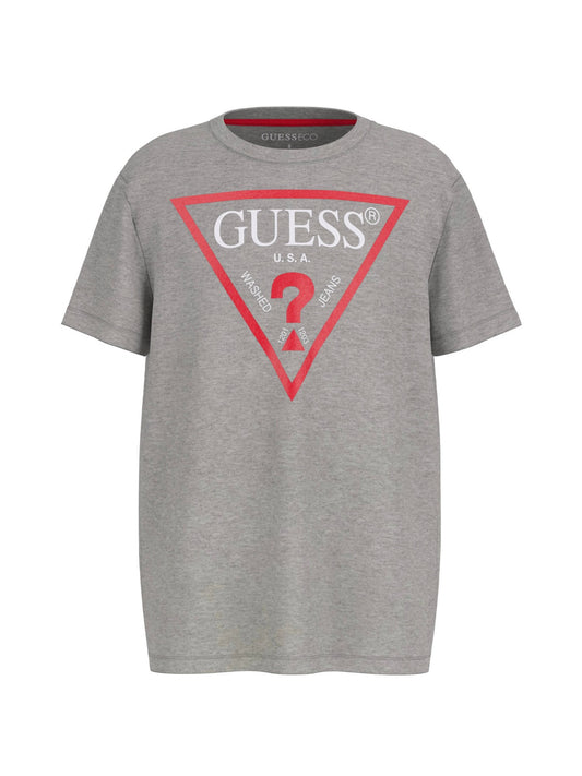 Детска Памучна Тениска Guess за Момче в Сиво