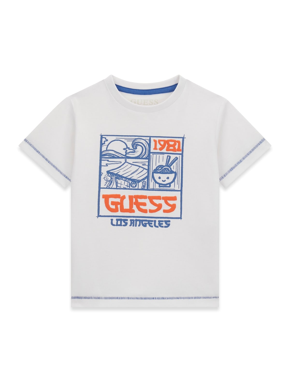 Детска Памучна Тениска Guess за Момче с Лого