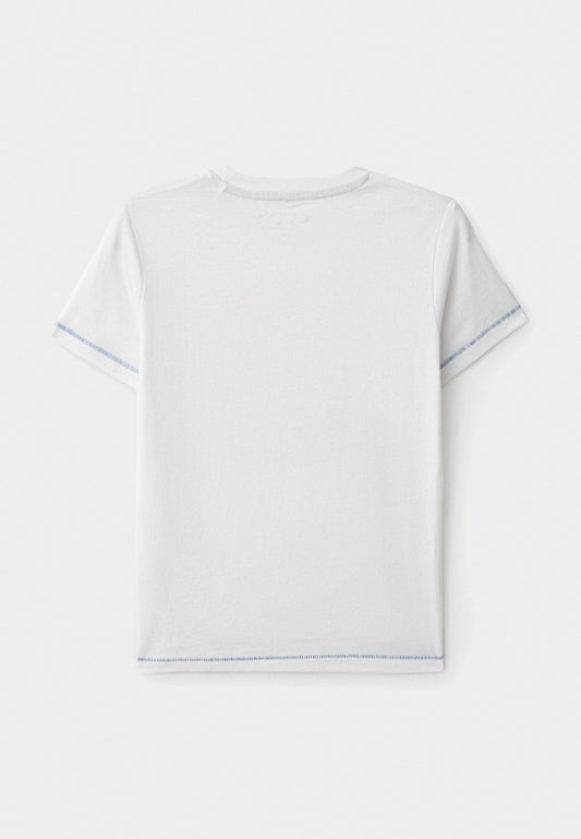 Детска Памучна Тениска Guess за Момче с Лого