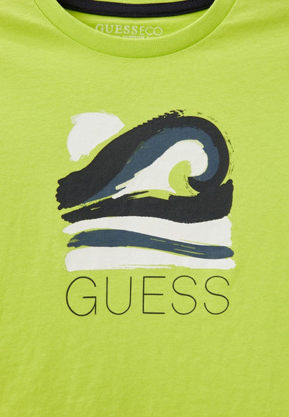 Детска Памучна Тениска Guess за Момче