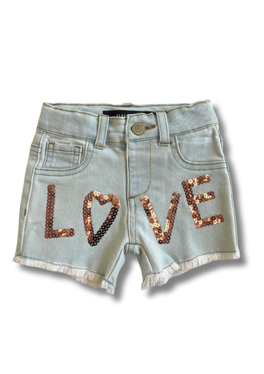 Бебешки Къси Гащи Guess за Момиче от Деним